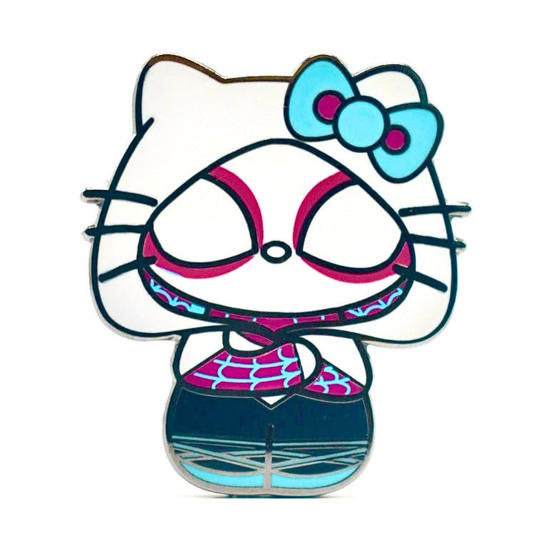 Hello Kitty Gwen Stacy Enamel Pin