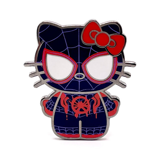 Hello Kitty Miles Morales Enamel Pin